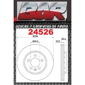 Discos Traseros Estándar - AUDI -S3 ( 8L1)