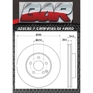 Discos Delanteros Estándar - MERCEDES BENZ -Clase E W211
