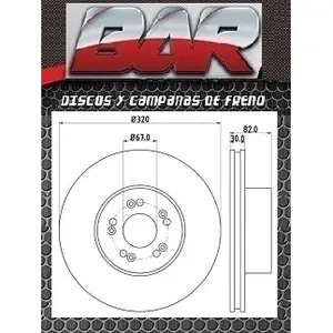 Discos Delanteros Estándar - MERCEDES BENZ -Clase S C140