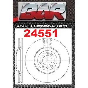 Discos Delanteros Estándar - PEUGEOT -407 2.2i 16V / 3.0 24 V V6