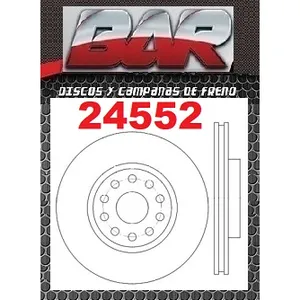 Discos Delanteros Estándar - ALFA ROMEO -166 2.0i 16V / 2.0i 16V Twin Spark / 2.4JTD