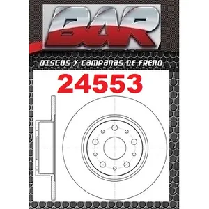Discos Traseros Estándar - ALFA ROMEO -166 Tds Mod.