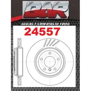 Discos Traseros Estándar - BMW -Serie 3 CON CAMPANA PARA PATIN