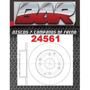 Discos Traseros Estándar - HONDA -Accord USA- Legend