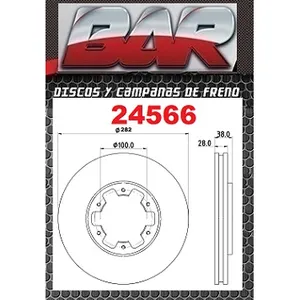 Discos Delanteros Estándar - NISSAN-DATSUN -Frontier - Pathfinder - X-Terra