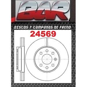 Discos Delanteros Estándar - DAEWOO -Nubira 2.0L