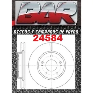 Discos Delanteros Estándar - MITSUBISHI -Sebring - Stratus - Outlander