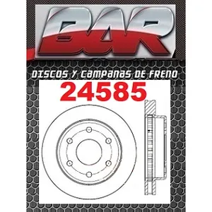 Discos Delanteros Estándar - CHEVROLET/OPEL/GM -GM Suburban sin Maza