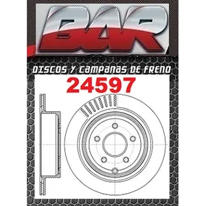 Discos Traseros Estándar - NISSAN-DATSUN -Murano V6/3,5