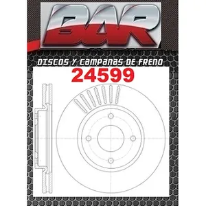 Discos Delanteros Estándar - NISSAN-DATSUN -Sentra 1,8L 16V - 2,0L 16V