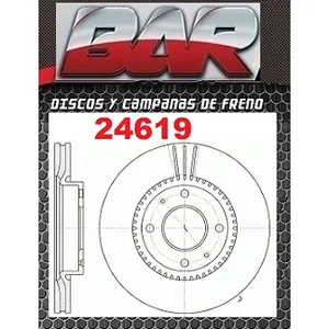Discos Delanteros Estándar - HYUNDAI -Sonata 2,0 16V / 2,4 16V / 2,5 V6 24V ( EF) !