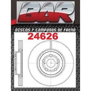 Discos Delanteros Estándar - TOYOTA -Avensis T25