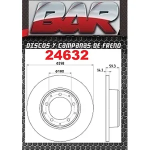 Discos Traseros Estándar - LAND ROVER -Defender 90 / 110