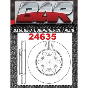 Discos Delanteros Estándar - NISSAN-DATSUN -Frontier