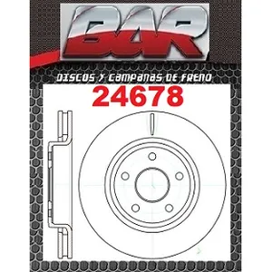 Discos Delanteros Estándar - JEEP -Grand Cherokee