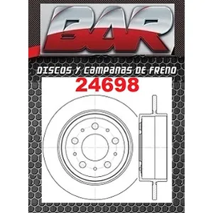 Discos Traseros Estándar - VOLVO -940 / 960 Con Campana
