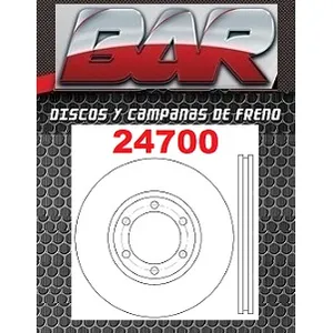 Discos Delanteros Estándar - KIA -Bongo