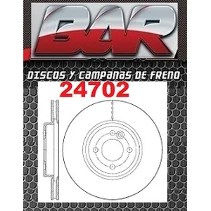 Discos Delanteros Estándar - MINI -Cooper 1.6 16V / 1.6i 16V