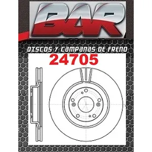 Discos Delanteros Estándar - HONDA -Cr-v 2.0i 16V