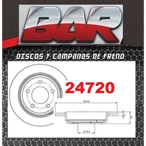 Discos Traseros Estándar - CHRYSLER - DODGE -300 M