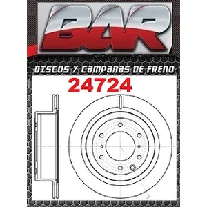 Discos Traseros Estándar - MITSUBISHI -Montero / Pajero Full 3.2 / 3.8