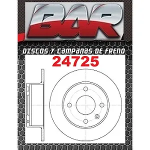 Discos Delanteros Estándar - FORD -Escort