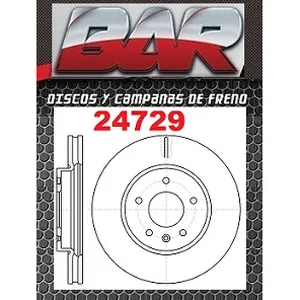 Discos Delanteros Estándar - CHEVROLET/OPEL/GM -Captiva 2.4 / 3.6
