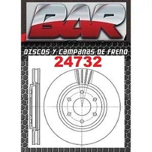 Discos Delanteros Estándar - NISSAN-DATSUN -Xterra 2.8 / Pathfinder Tds Mds