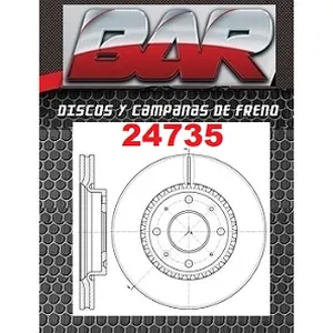 Discos Delanteros Estándar - KIA -Cerato 2.0i 16V