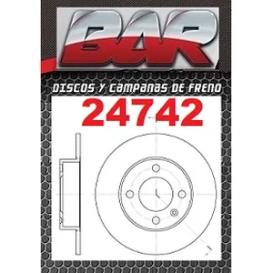 Discos Traseros Estándar - VOLKSWAGEN -Polo 1,6 16V