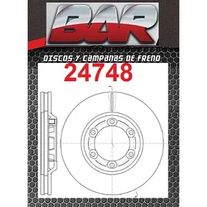 Discos Delanteros Estándar - CHEVROLET/OPEL/GM -LUV DMAX