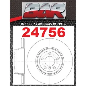Discos Traseros Estándar - BMW -X5 (E70) - 4.8i