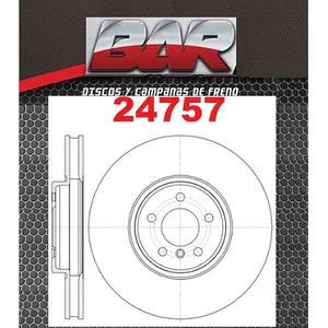Discos Delanteros Estándar - BMW -X5 (E70) - 4.8i
