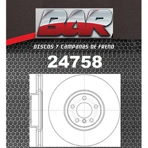 Discos Delanteros Estándar - BMW -X5 (E70) - 3.0d / 3.0 sd