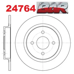 Discos Traseros Estándar - FORD -Focus SVT