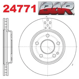 Discos Delanteros Estándar - MERCEDES BENZ -Clase B 180 CDI W245