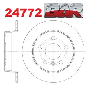 Discos Traseros Estándar - MERCEDES BENZ -Clase B 180 CDI W245