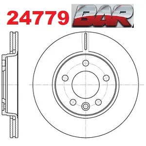 Discos Traseros Estándar - VOLKSWAGEN -Transporter T5 1.9 Tdi Rueda 16