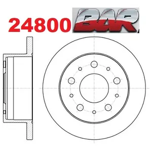 Discos Traseros Estándar - CITROËN -Jumper 100 / 120 / 160 - Jumper 2.3 Hdi