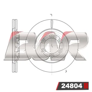 Discos Delanteros Estándar - CHEVROLET/OPEL/GM -S-10 4x2 (+-ABS)