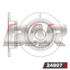 Discos Traseros Estándar - NISSAN-DATSUN -X-Trail
