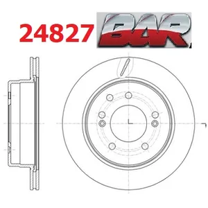 Discos Traseros Estándar - SSANG-YONG -Actyon A230 / A230 4x4