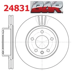 Discos Delanteros Estándar - CHEVROLET/OPEL/GM -Omega B 2.0i 16V