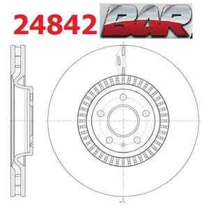 Discos Delanteros Estándar - AUDI -A6-A7