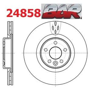 Discos Delanteros Estándar - VOLVO -S80/V70/XC70
