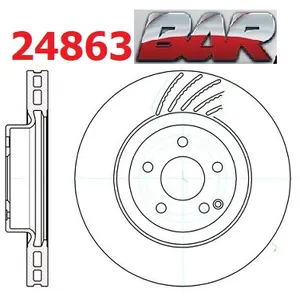Discos Delanteros Estándar - MERCEDES BENZ -Clase CLS 350 - E 350