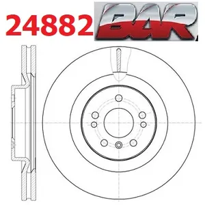 Discos Delanteros Estándar - MERCEDES BENZ -GL350 - ML550 - R350