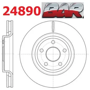 Discos Delanteros Estándar - JEEP -Grand Cherokee IV 3.0 / 3.6 / 5.7