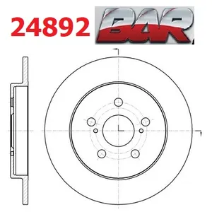 Discos Traseros Estándar - TOYOTA -Corolla 1,8