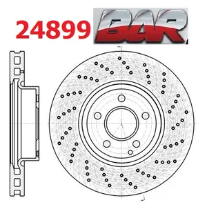 Discos Delanteros Estándar - MERCEDES BENZ -Clase C (204) C320 - C350 - C300